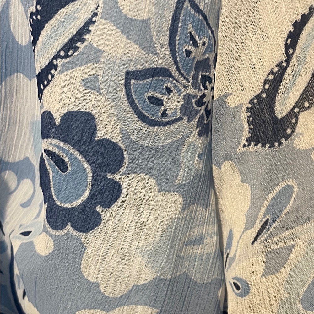 Blue Paisley Two-Piece Set - Picture 4 of 4